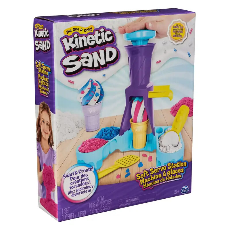 Kinetic Sand - Soft Serve Station