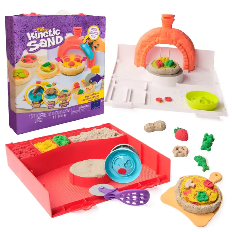 Kinetic Sand - Squishpizza Set
