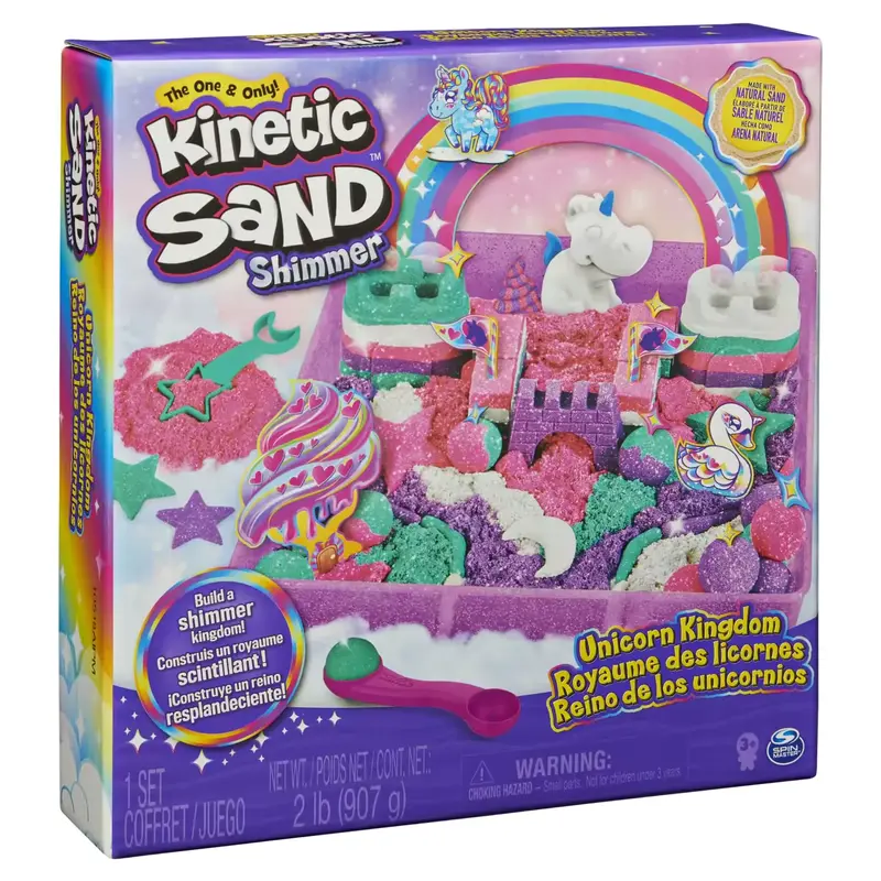 Kinetic Sand - Unicorn Kingdom Playset