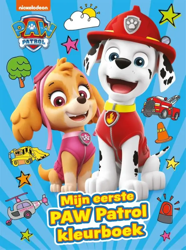 Kleurboek - Paw Patrol - Mijn eerste Paw Patrol Kleurboek