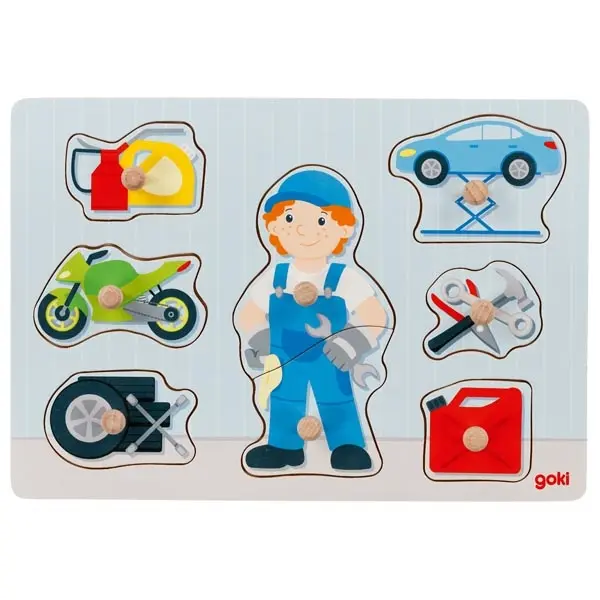 Knop Puzzel Monteur | Goki