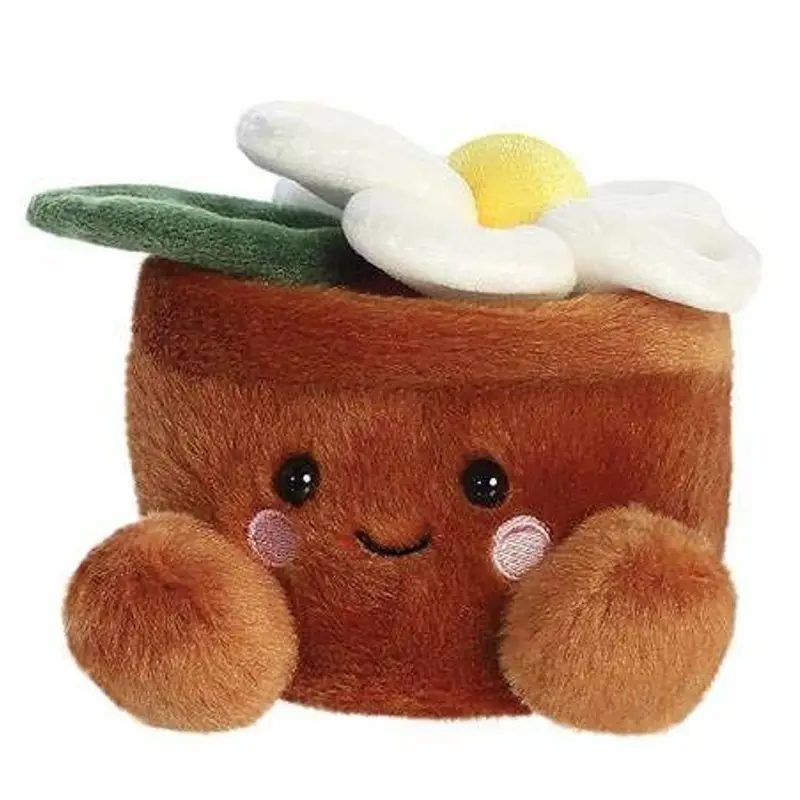 Knuffel pot met madeliefje