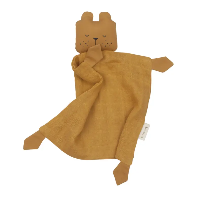 Knuffeldoekje bear oker Fabelab