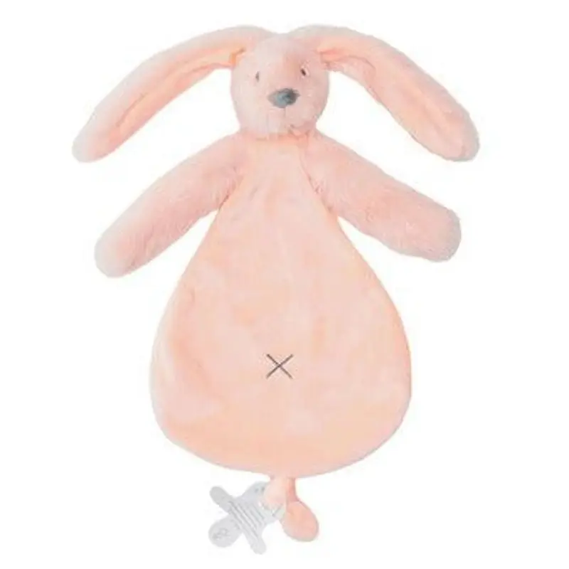 Knuffeldoekje Konijn Richie - Peach