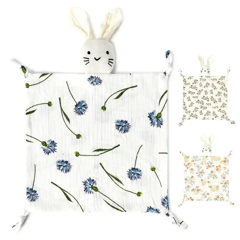 Knuffeldoekje met Bloemenprint (3 designs)