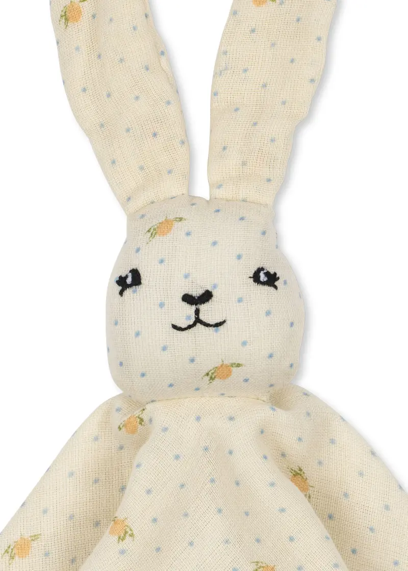 Knuffeldoekje Sleepy Rabbit – Cucciolo, Cherry Dot & Lemon Dot – Konges Sløjd