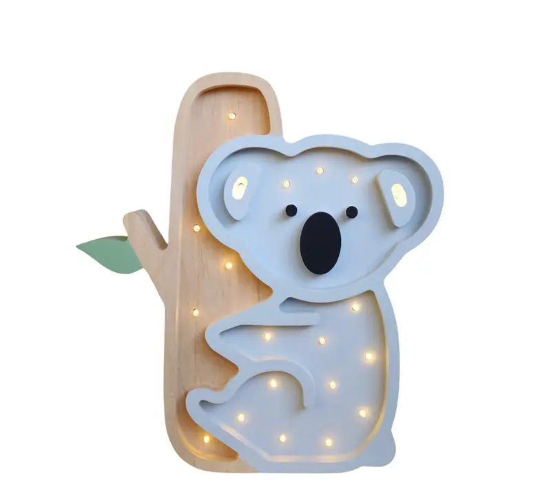Koala Houten Lamp