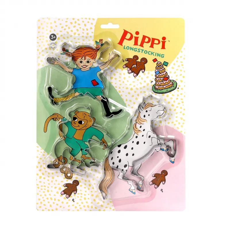 Koekvormpjes / Bakvormen - Pippi Langkous
