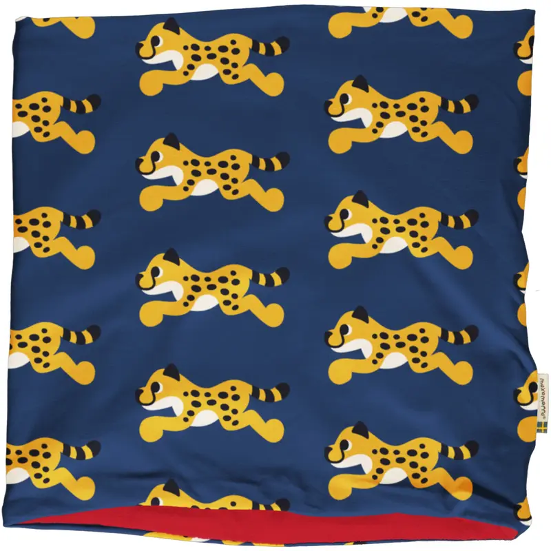 Kolsjaal / Scarf Tube Velour Cheetah - Maxomorra