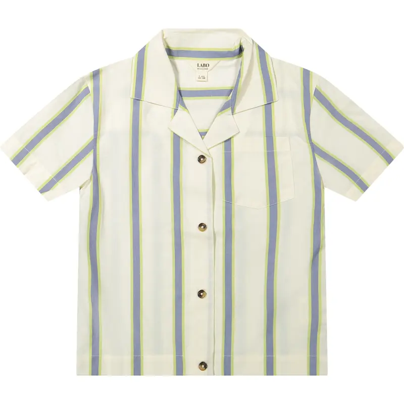 Labo de Colores blouse shortsleeve Nicho vanilla melee
