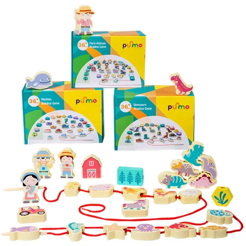 Lace & Thread – Stable- og tråkkespill - trå perler på rekke