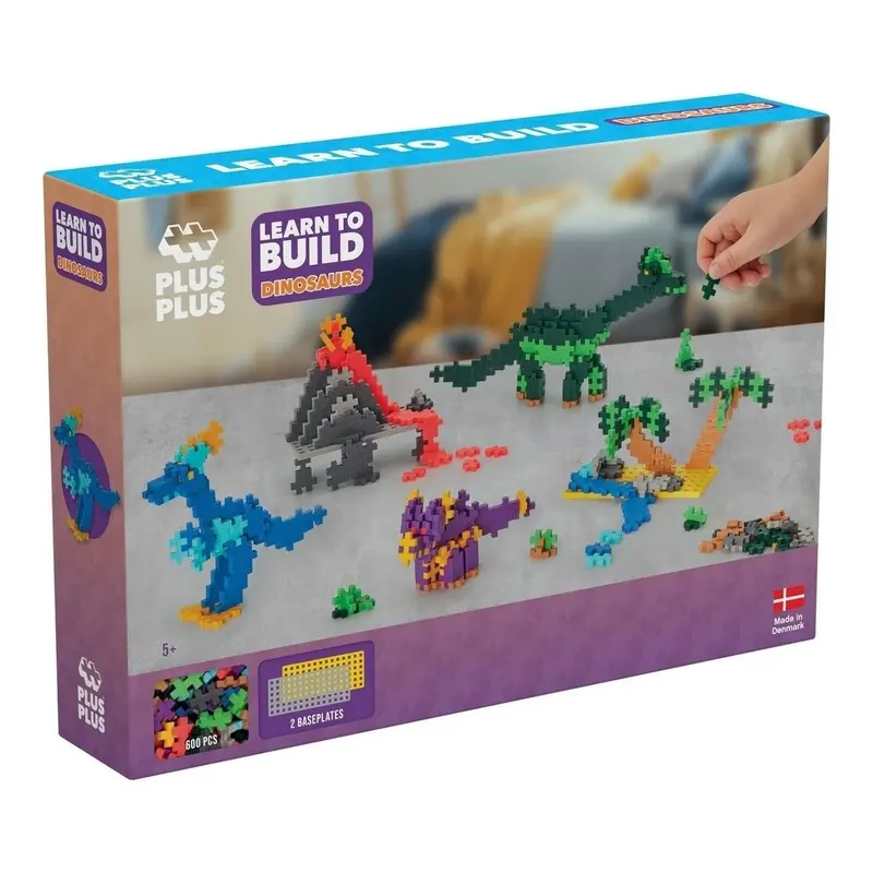 Learn to Build Dino`s 600 stukjes
