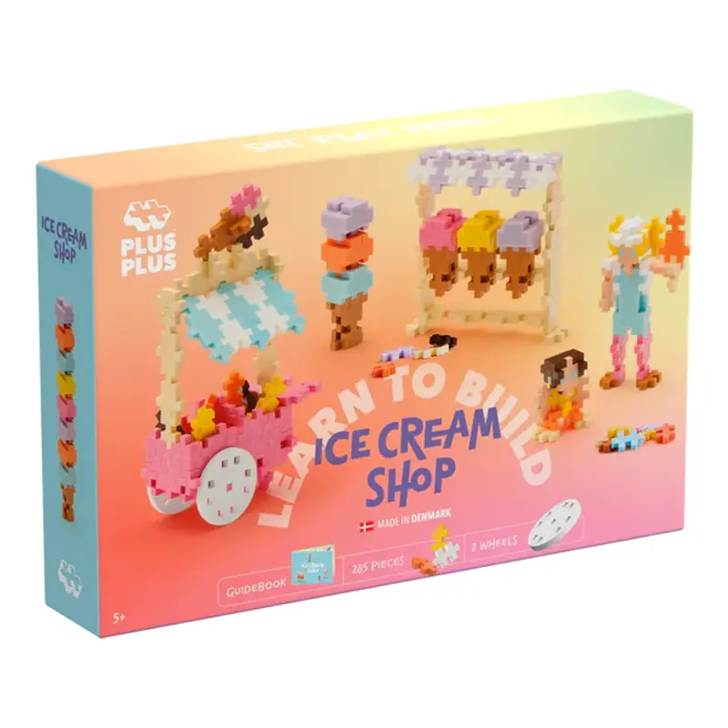 Learn to build Icecream Shop 285 stukjes