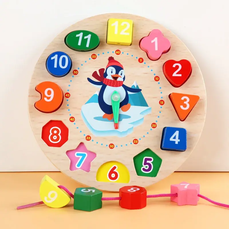 Learning Clock – Lær Klokken – Gjenkjenn tall og farger