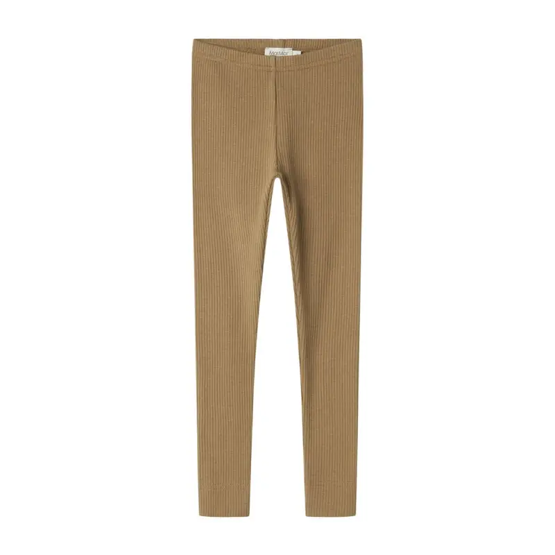 Legging - Biologisch katoen/modal - Dark bronze - Marmar Copenhagen