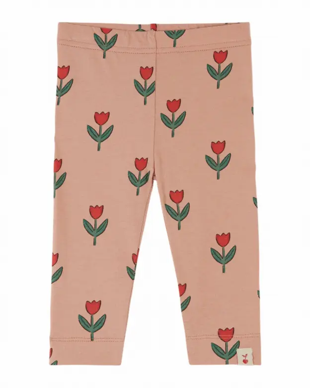 Legging met tulpenprint – Soliflore – Biologisch katoen – Emile et Ida
