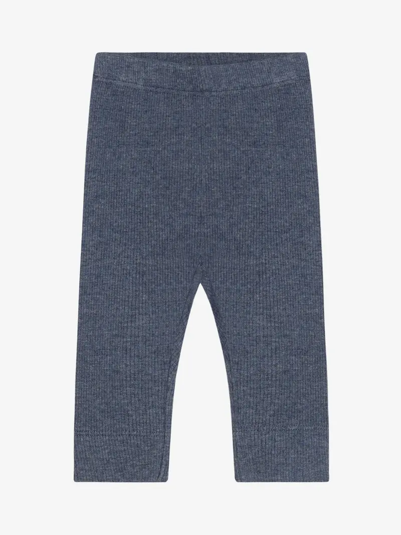 Legging - Modal/katoen - Donkerblauw/Vintage Indigo Melange - Fixoni