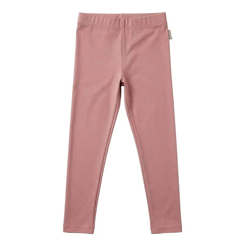 Leggings Sweat Solid Pink - Maxomorra