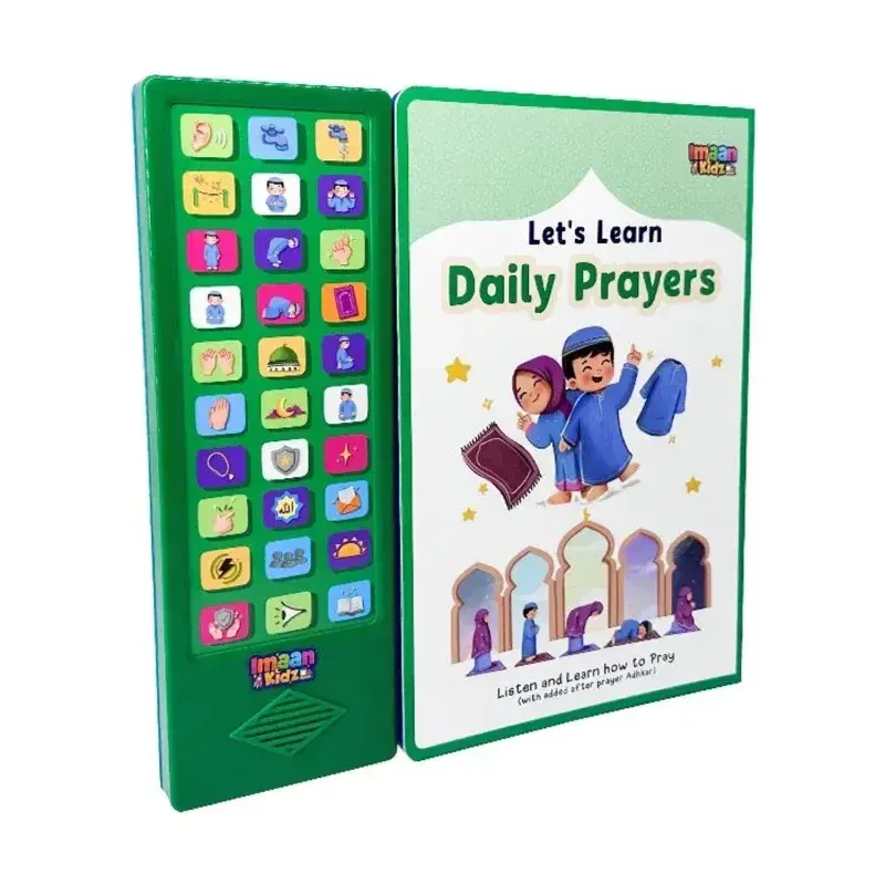 Let’s Learn Daily Prayers sound book -imaankidz