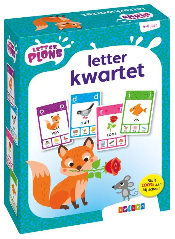 Letter Kwartet Letter Plons | Zwijsen