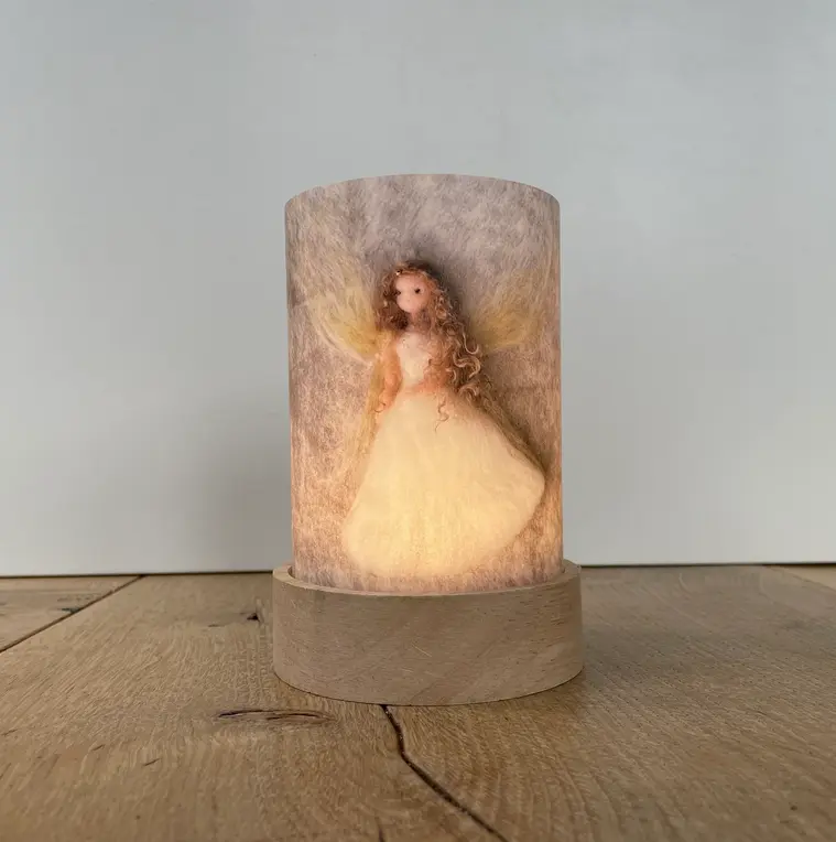 Lichtkaart Beschermengel – Het Wol Feetje