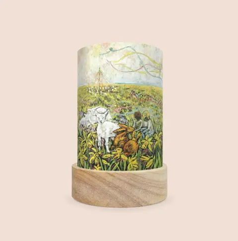 Lichtkaart Spring Time Light Wish – Kaptein Kalk