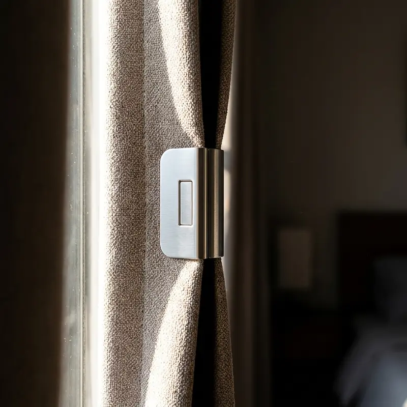 LightSeal™ | Magnetische gordijnclips tegen lichtinval zonder boren