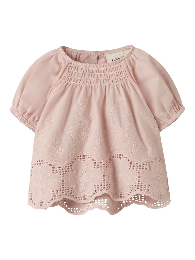 Lil' Atelier Baby Dayna loose top Peach Whip