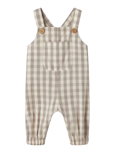 Lil' Atelier Baby Didrik tuinbroek Vapor Blue
