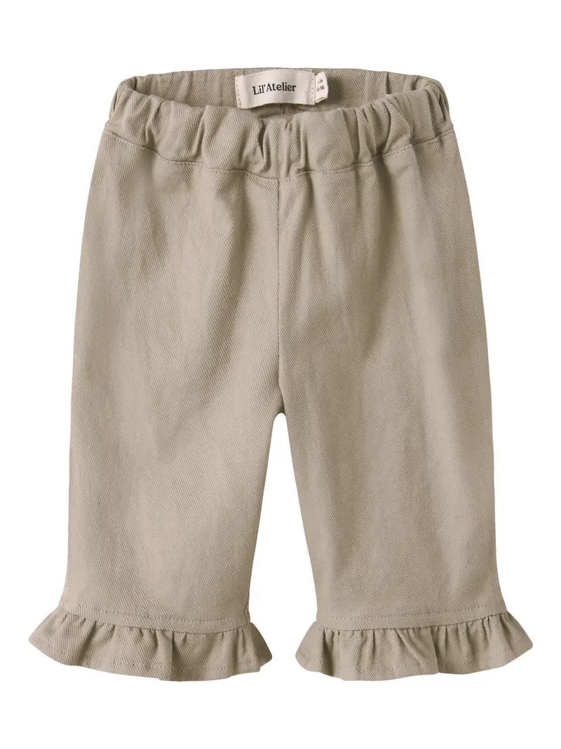 Lil' Atelier Baby Doreen wide pant Oxford Tan