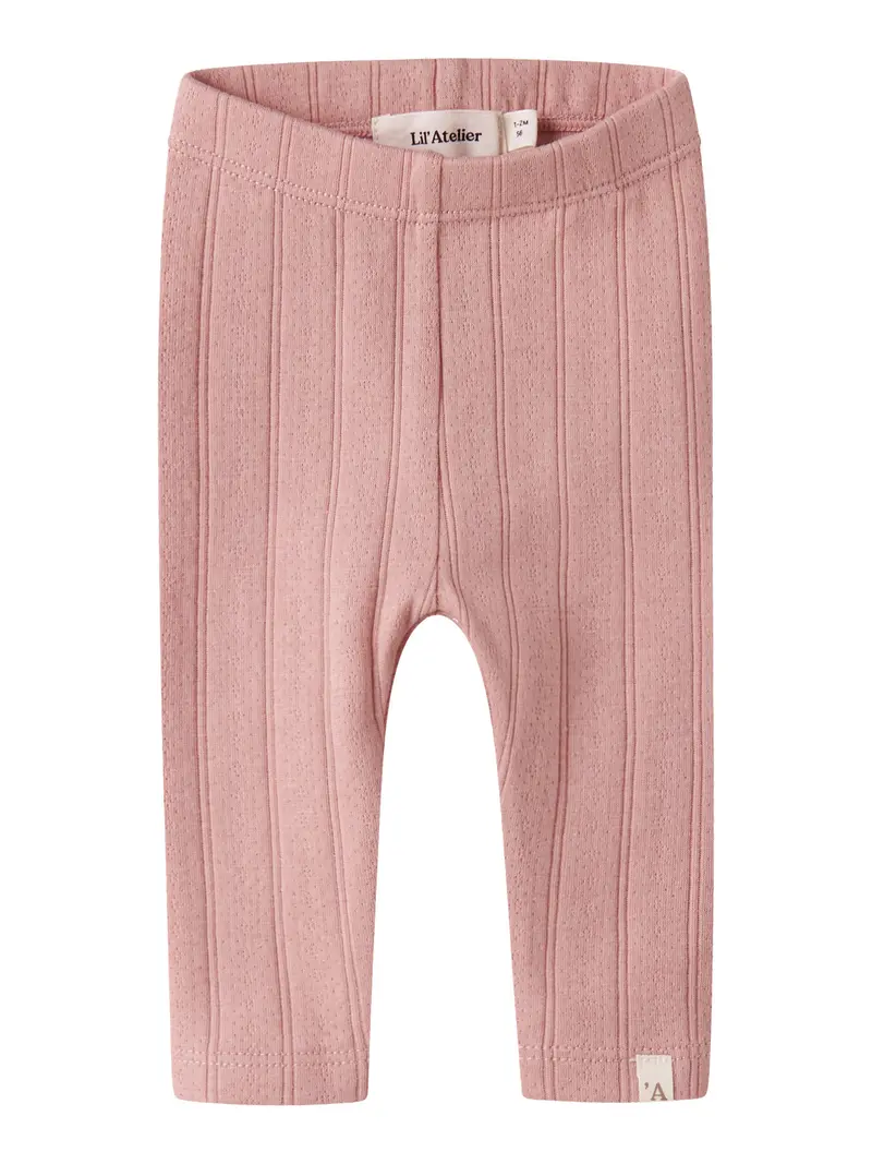 Lil' Atelier Baby Falina legging Misty Rose