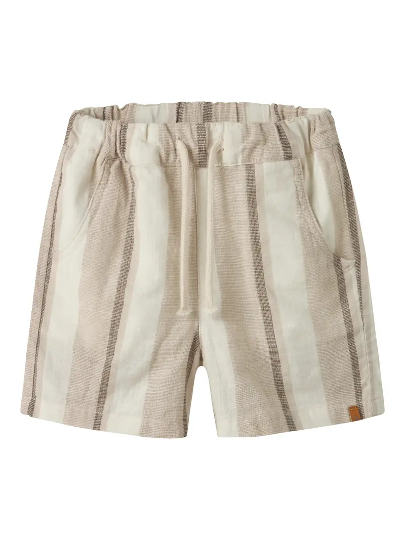 Lil' Atelier Baby Fibert shorts Coconut Milk