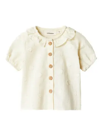 Lil' Atelier Baby Franny blouse Turtledove