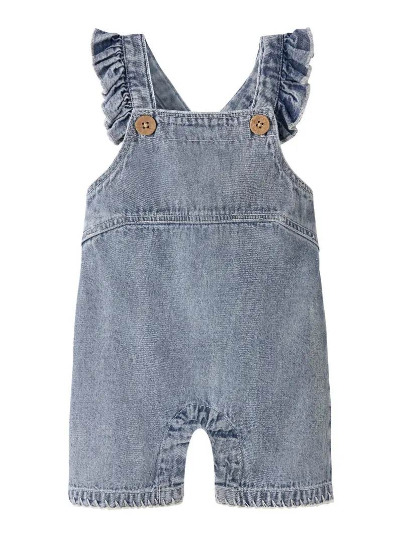 Lil' Atelier Baby Funda loose dnm shortall Medium Blue Denim