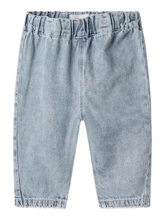 Lil' Atelier Baby Funda loose jeans Medium Blue Denim