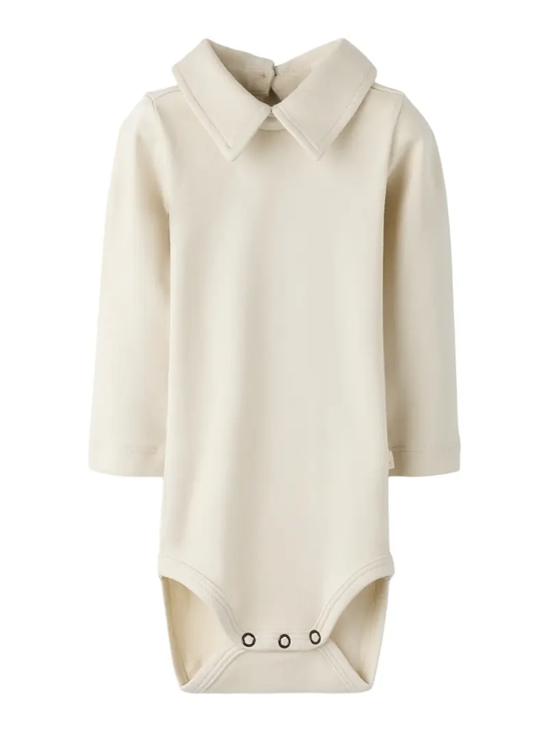 Lil' Atelier Baby Fundo Lup romper Turtledove