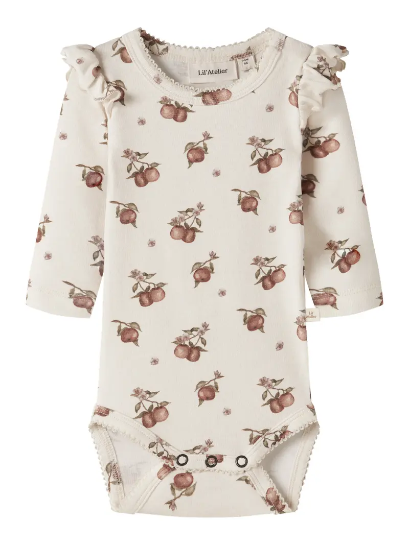 Lil' Atelier Baby Gayo kep ls slim body Turtledove APPLE