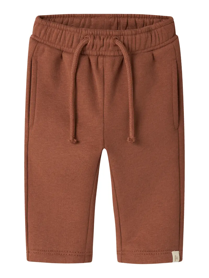 Lil' Atelier Baby Ilondon loose sweat pant Maple Syrup