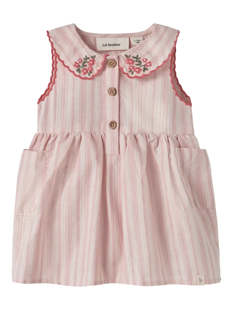 Lil' Atelier Baby Jera sl loose body dress Morganite