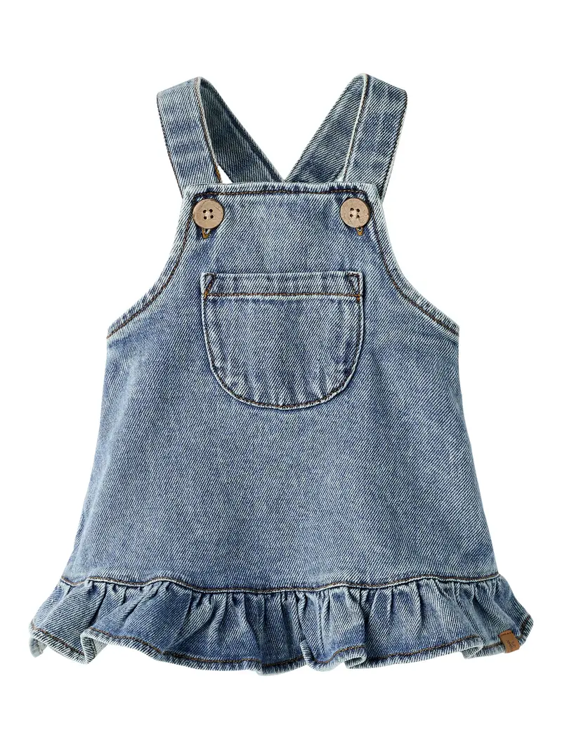 Lil' Atelier Baby Karole dnm skirtall Medium Blue Denim