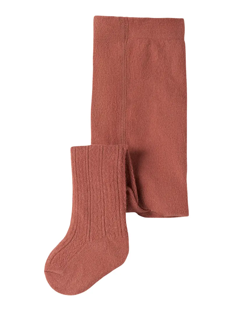 Lil' Atelier Baby Kenna pantyhose Maple Syrup