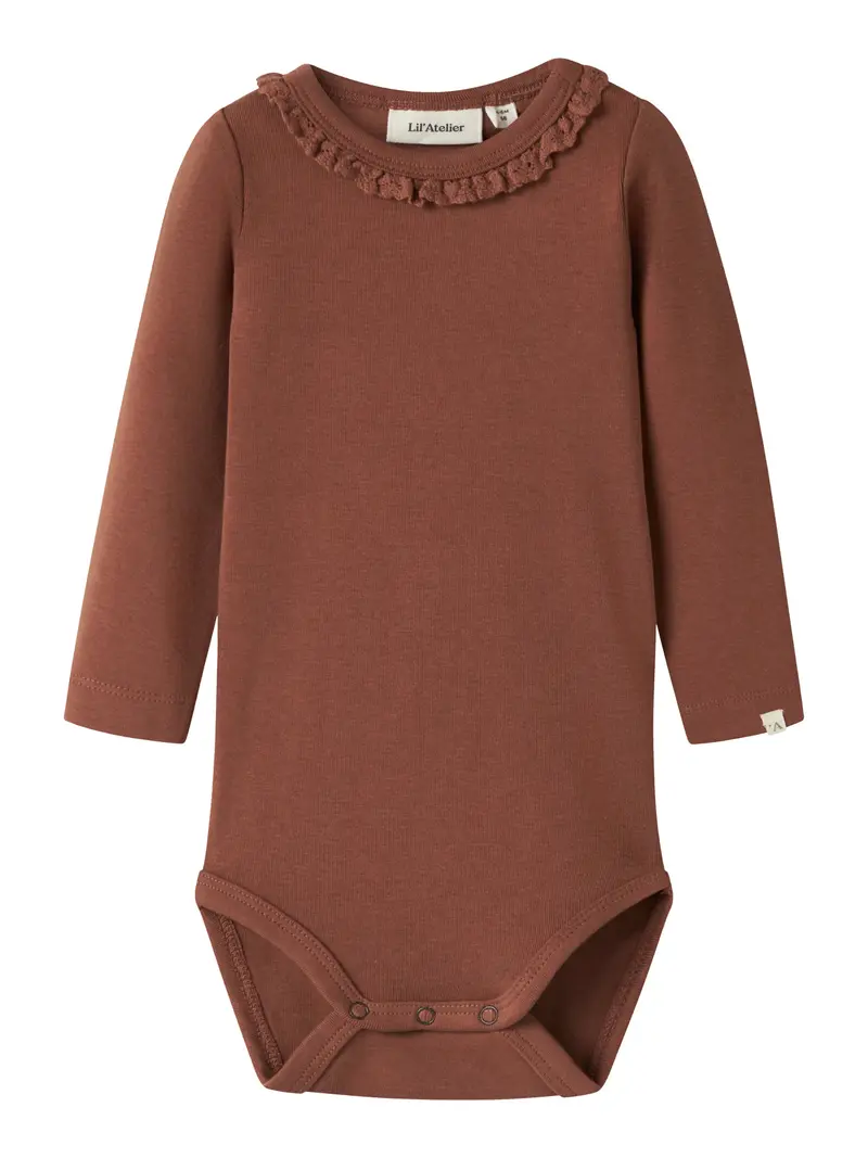 Lil' Atelier Baby Layo sup ls slim body solid Maple Syrup