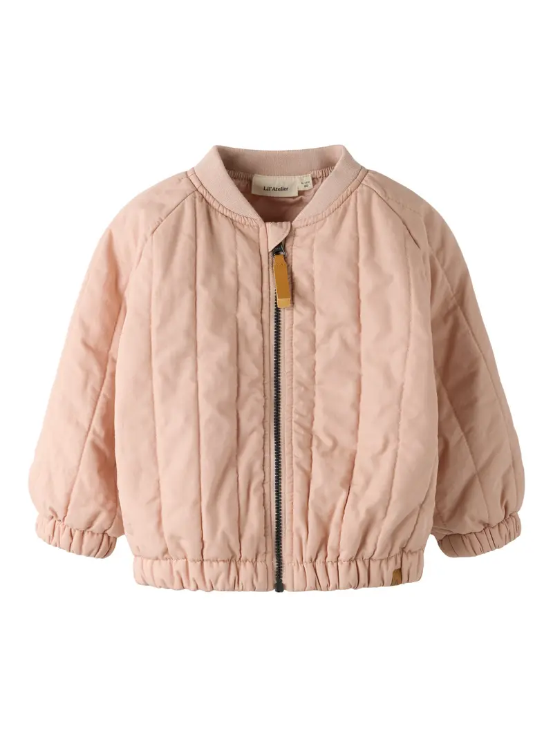 Lil' Atelier Baby Lio bomber jacket Cameo Rose SWAN