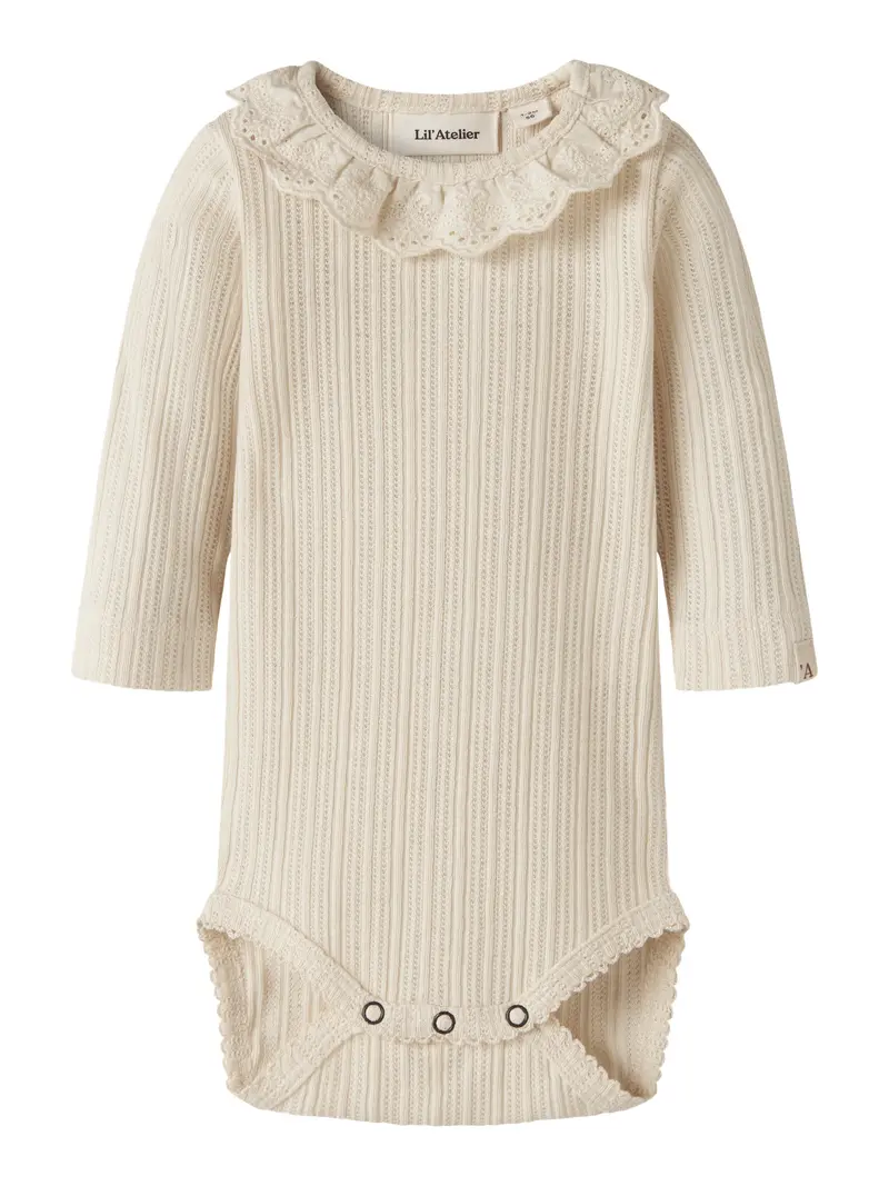 Lil' Atelier Baby Luva ls slim body Turtledove