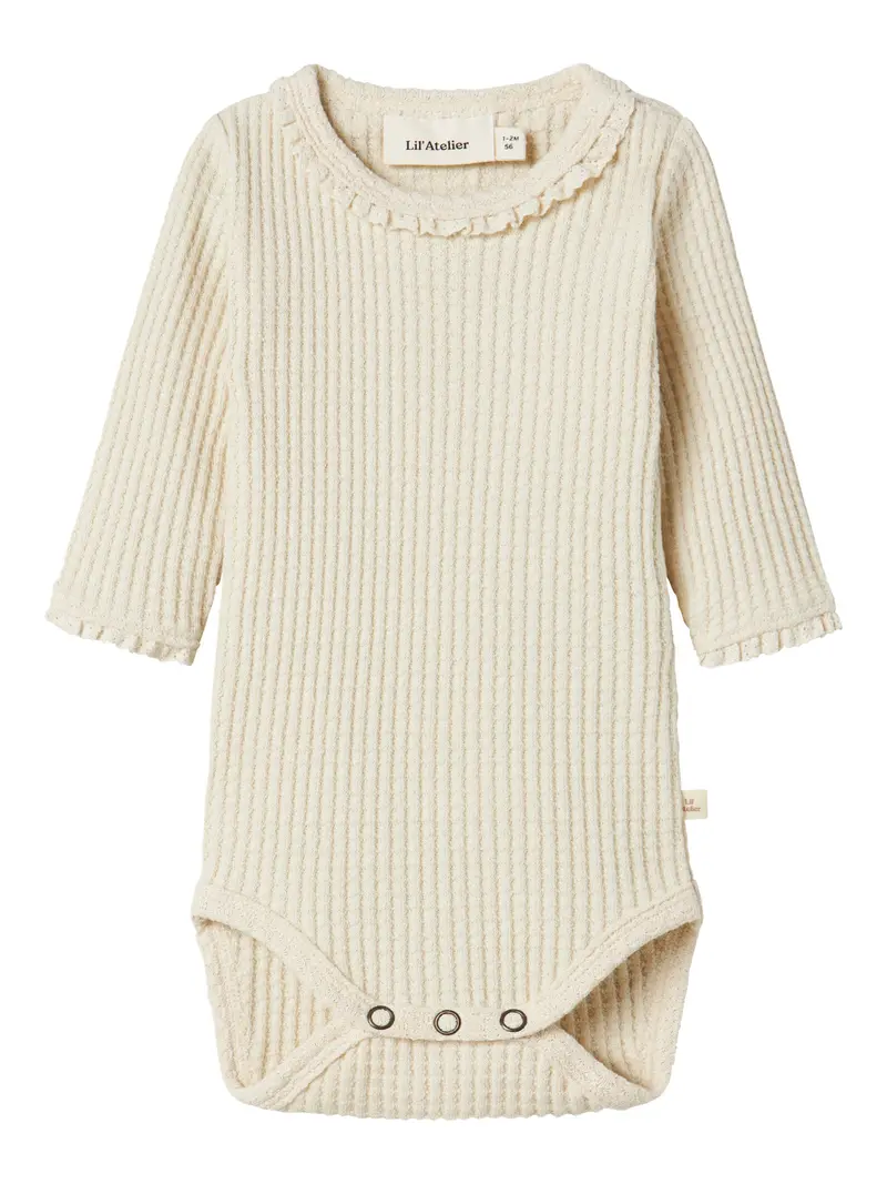 Lil' Atelier Baby Osanne romper Turtledove