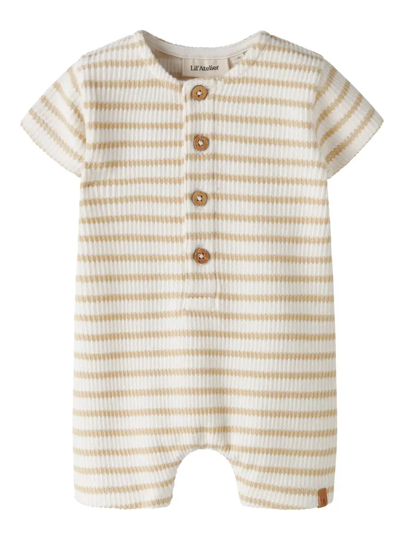 Lil' Atelier Baby Tadeo ss loose suit Coconut Milk MOJAVE DESERT