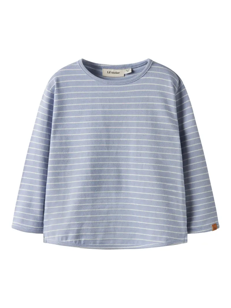 Lil' Atelier Mini Baja shirt Zen Blue