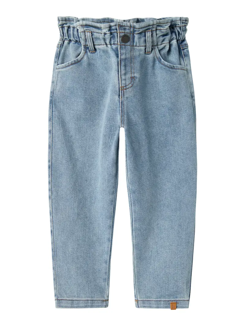 Lil' Atelier Mini Darlee NMF loose jeans Medium Blue Denim