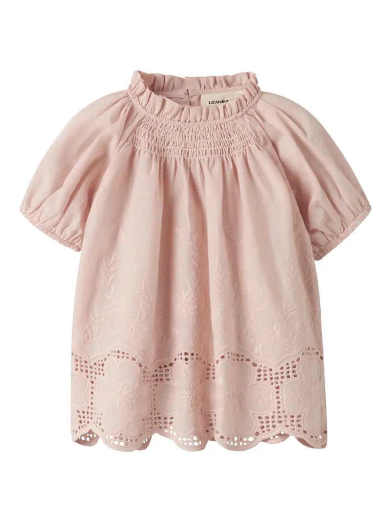 Lil' Atelier Mini Dayna loose top Peach Whip