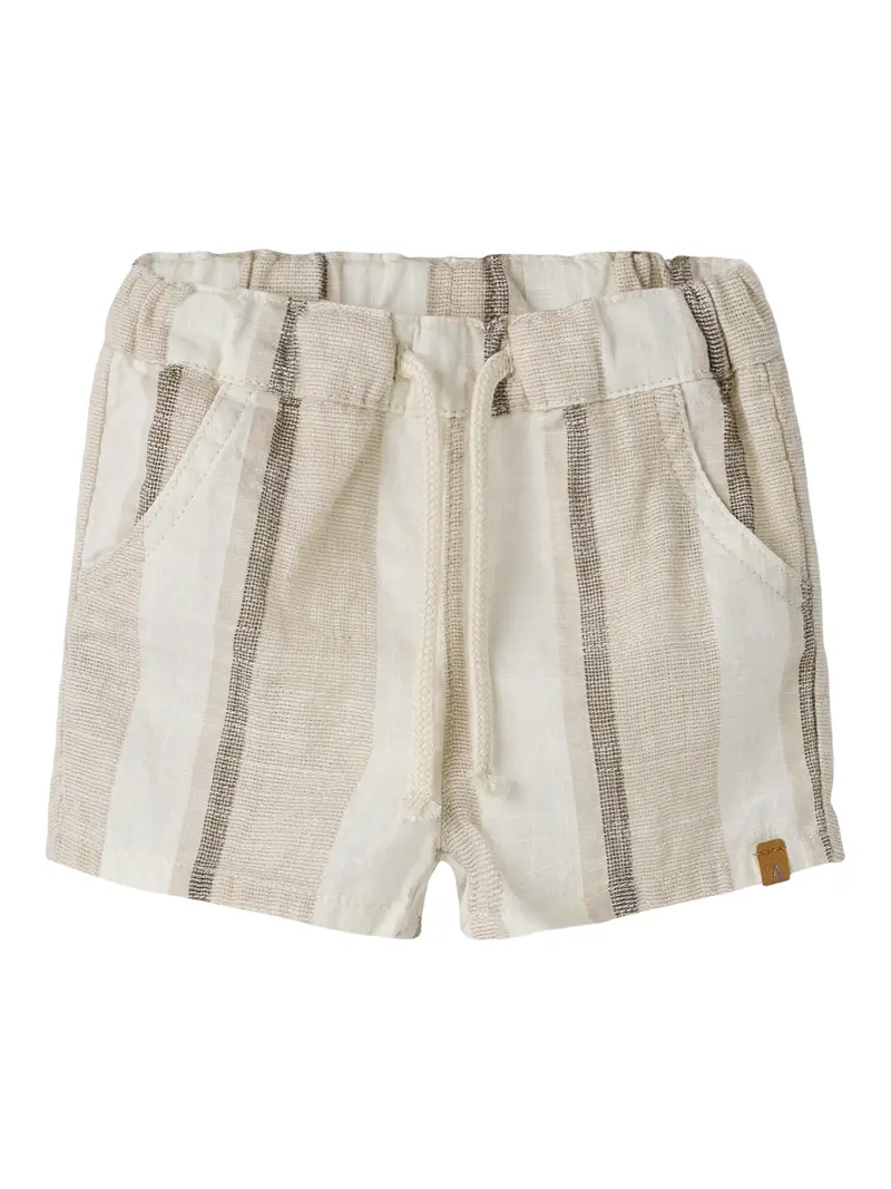 Lil' Atelier Mini Fibert shorts Coconut Milk